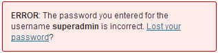 mangcoding error password
