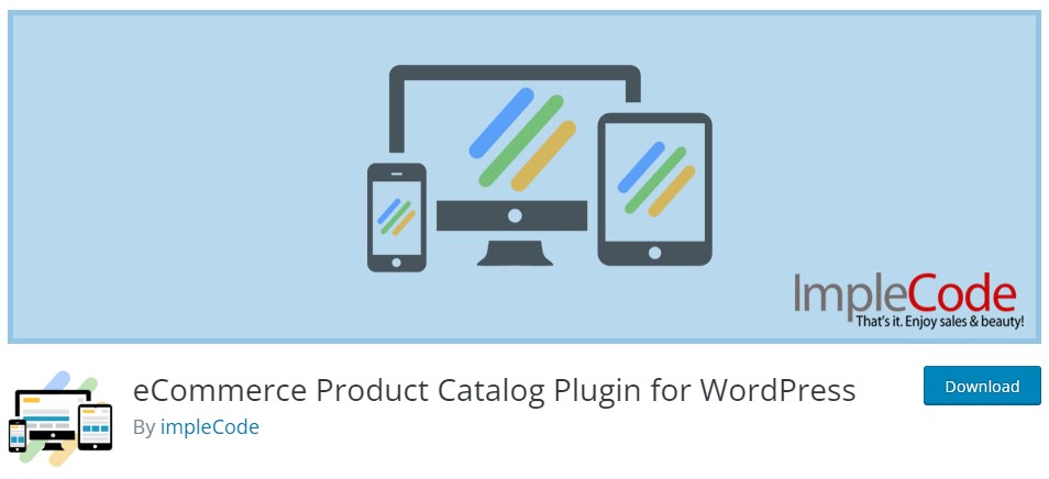 Plugin E-commerce Untuk WordPress Mangcoding Ecommerce Product Catalog