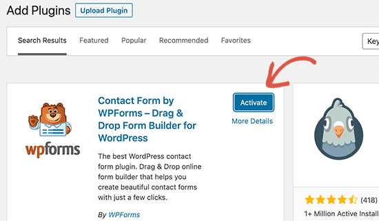 Activate Plugin Cara Memasang Plugin WordPress