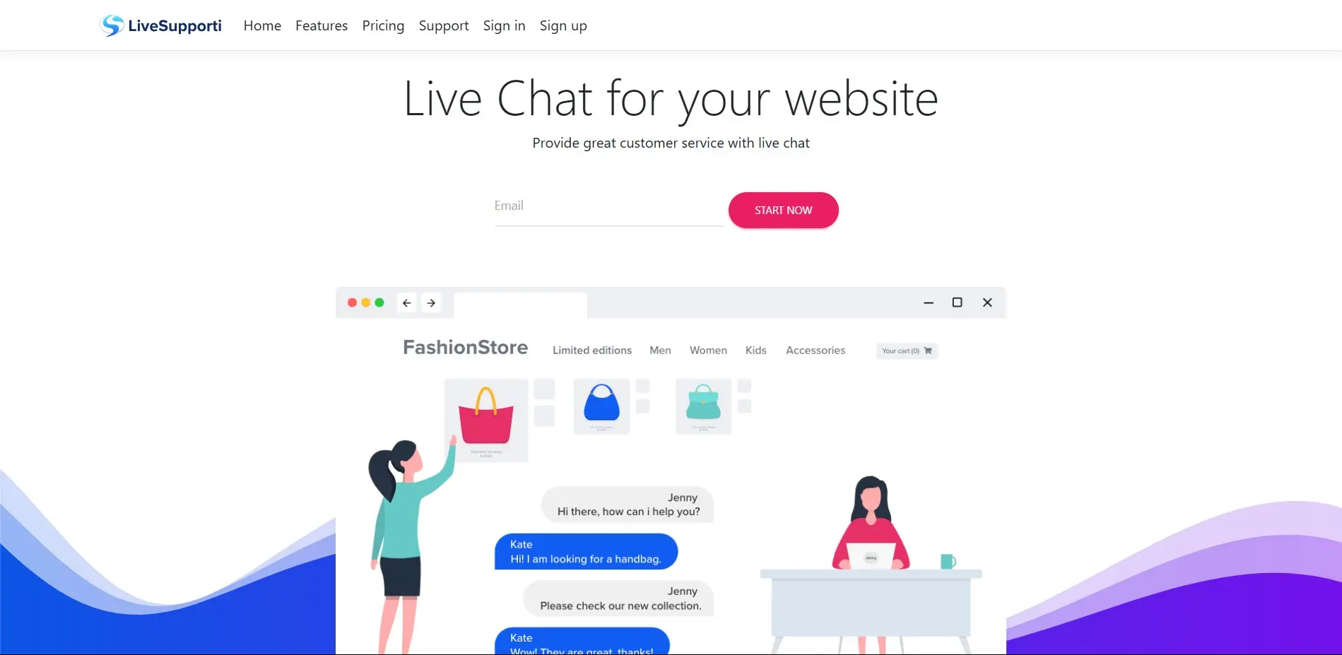 Live Chat on the Live Supporti Website Mangcoding Live Chat di Situs Web Live Supporti