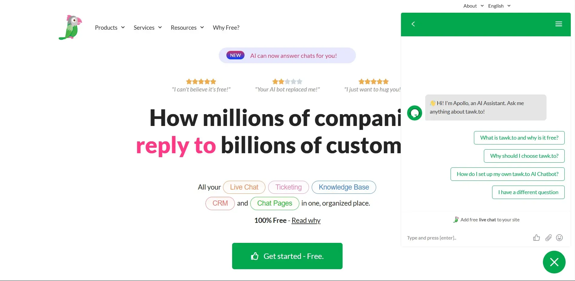 Live Chat Web Tawk To Mangcoding Live Chat di Situs Web Tawk To 2