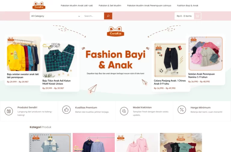 Website Ceriakid : Analisis Lengkap Desain, Fungsi, Warna, dan Layout