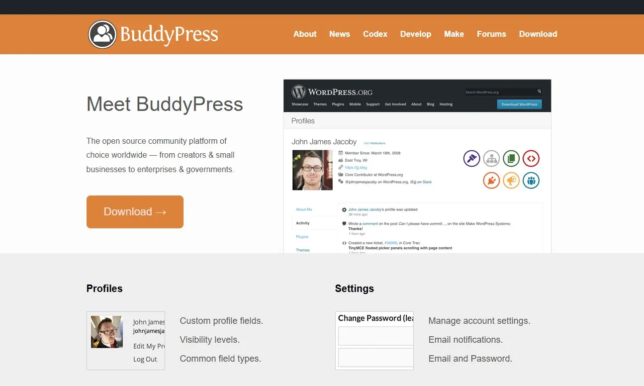 Buddy Press Mangcoding Plugin Forum WordPress Buddy Press