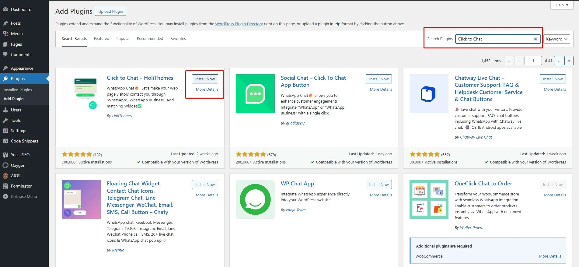 Install Plugin Mangcoding Ini Cara Mudah Integrasi WhatsApp ke WordPress Install Plugin